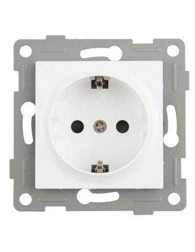Onlex white flush socket base 16A 250V
