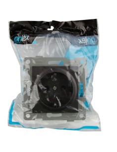 Onlex Graphite Wall Socket Base 16A 250V 2