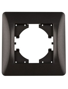 Cornice incasso grafite Onlex serie ABS 1 elemento