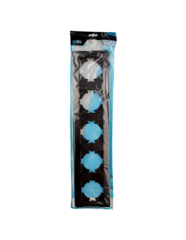 Marco Empotrar Horizontal Grafito 5 Elementos Onlex