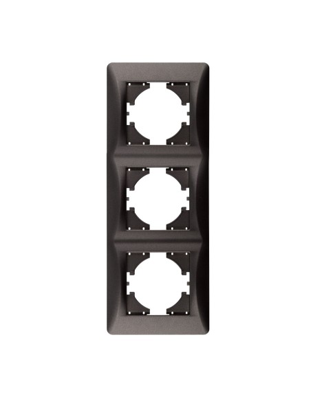 Onlex Vertical Inset Frame Graphite 3 Elements