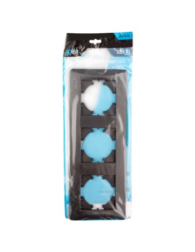 Cornice Incasso Verticale Grafite 3 Elementi Onlex