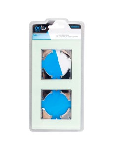 Onlex Natural Crystal Recessed Frame 2 Elements 2