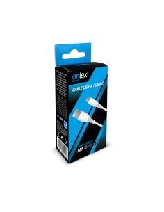 USB Typ-C Ladekabel Onlex 1m weiß 2