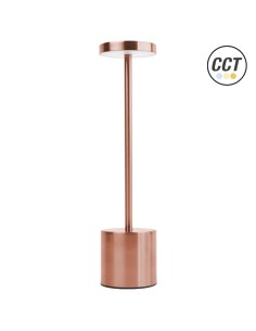 Flat High Rechargeable Adjustable Rose Gold CCT Dubai Model Lamp