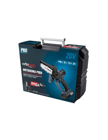 Worgrip 20V Pruning Chainsaw with 2.0Ah Battery