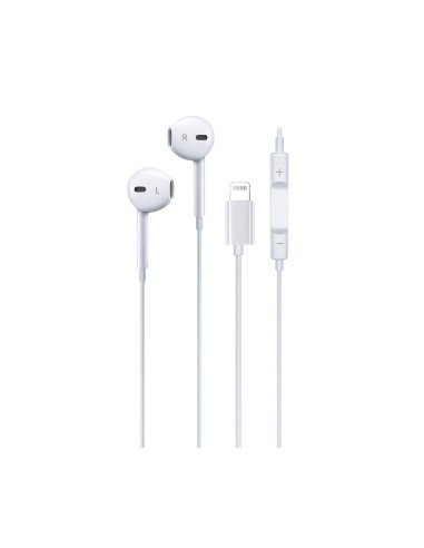 Cuffie con cavo Lightning bianche 120 cm
