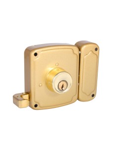 Serrure T/UCEM Dorée Droite 80mm Serreta Handlock