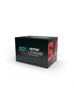 Batteria al Litio Vatton 20V 6.0Ah con LED 2