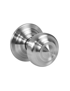 Oval Pull Handle Door Handlock 85mm Nickel Plated Matte