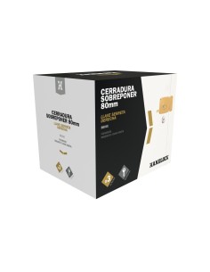 Fechadura T/UCEM Dourada Esquerda 80mm Serreta Handlock 2