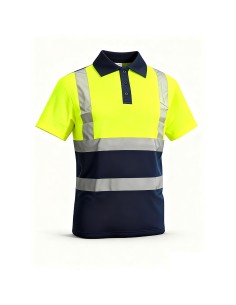 Reflective Polo WorkFit Short Sleeve Size M