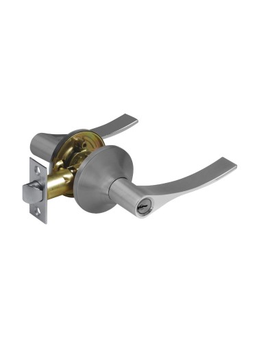 Handlock Entry Handle 65mm Matte Nickel