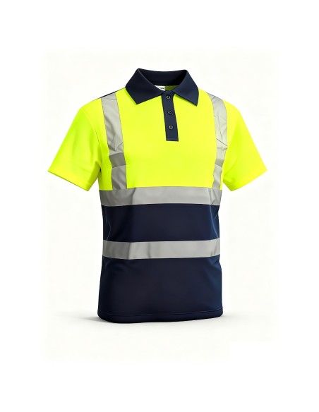 Polo réfléchissant WorkFit Manches courtes Taille L