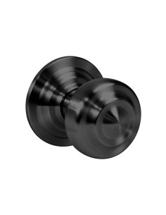 Oval Door Pull Handle Handlock 85 mm Black