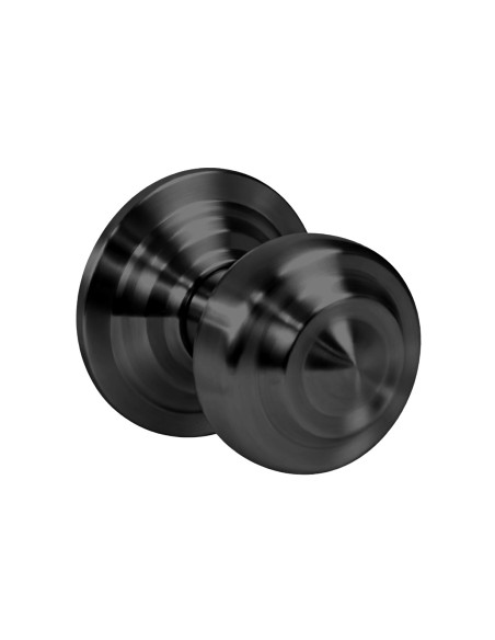 Oval Door Pull Handle Handlock 85 mm Black