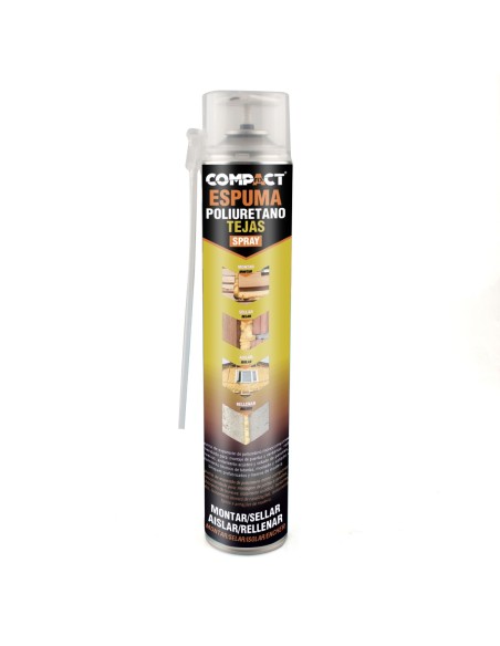 Mousse polyuréthane tuiles compacte 750ml spray