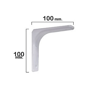 Palomilla Reforzada Blanca   100x100 mm. 21080515