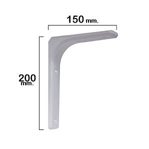 Palomilla Reforzada Blanca   200x150 mm. 21080530