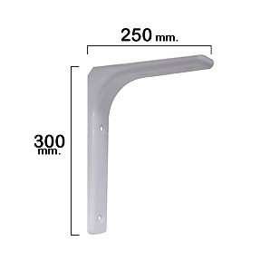 Palomilla Reforzada Blanca   300x250 mm. 21080540