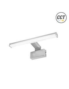 Applique LED Miroir Mat Chromé 30cm IP44
