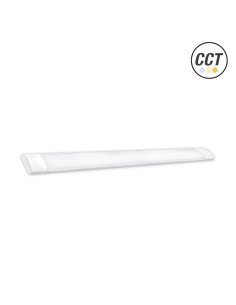 Matte White Aluminum LED luminaire 60W 150cm CCT