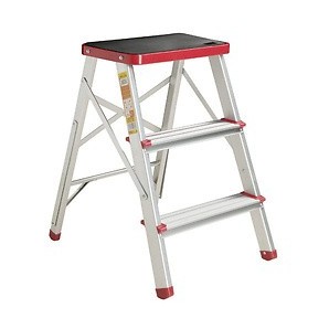 Leiter Aluminium Oryx 3 stufen Hausgebrauch 23010015
