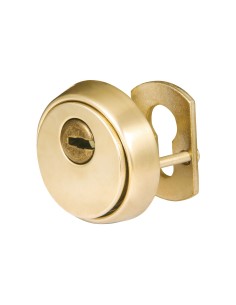Handlock Closed Brass Security Protective Shield