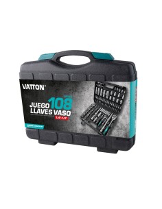 Vatton 108 Piece Chrome Vanadium Cup Socket Set 2