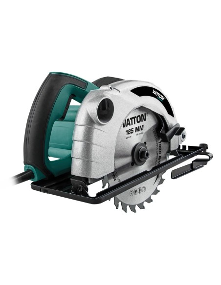Serra Circular 185mm Vatton 1300W com Guia de Corte