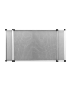 Extendable Fixed Window Mosquito Net 50-92x40cm White
