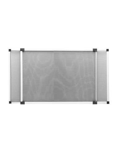 Extendable Fixed Window Mosquito Net 50-92x40cm White