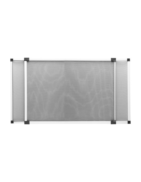 Extendable Fixed Window Mosquito Net 50-92x40cm White