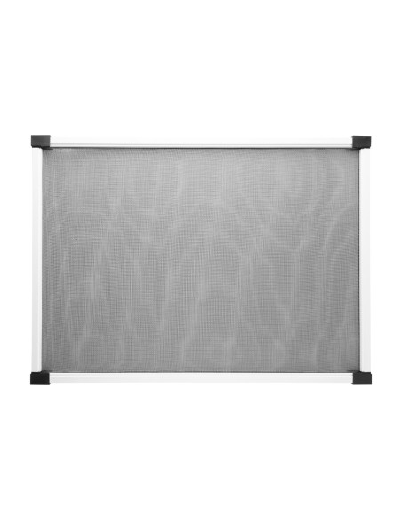 Extendable Fixed Window Mosquito Net 50-92x40cm White