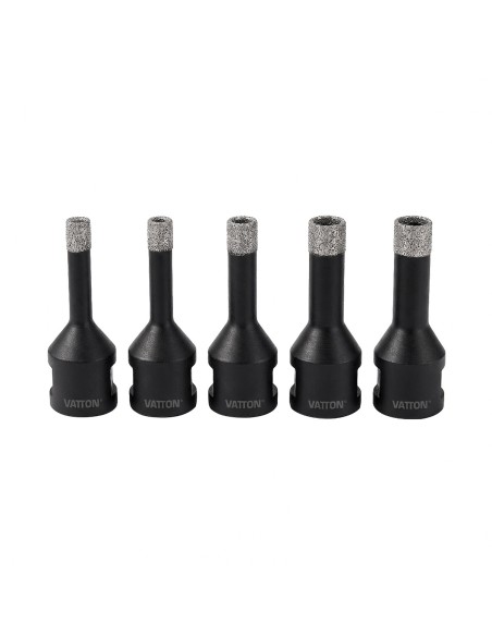 Trapano Diamante M14 Set di 5 Pezzi Vatton