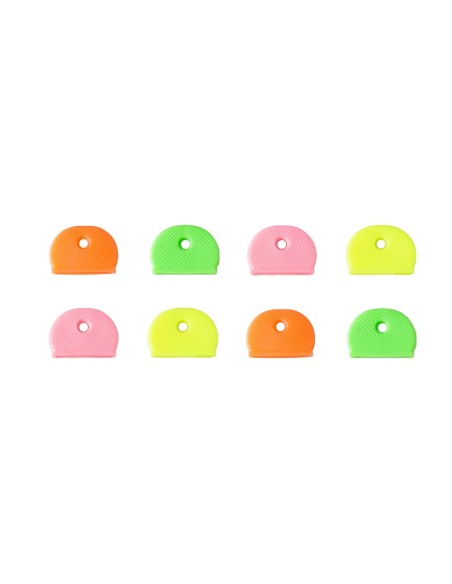 Half-moon key rings display assorted 400 units