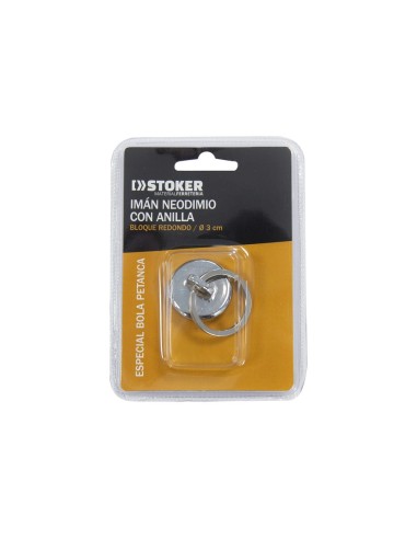 Magnete Neodimio Tondo con Anello 30 mm