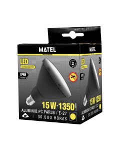 Lâmpada LED PAR38 IP65 E27 Antimosquito 15W 2