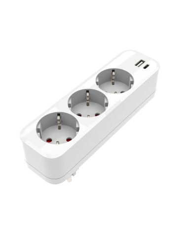 Adaptador Onlex PC 16A 3T USB Type-C Branco