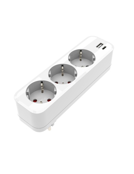 Adaptador Onlex PC 16A 3T USB Type-C Branco