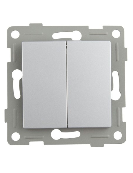 Einbauschalter Doppel-Titan Onlex 10A 250V