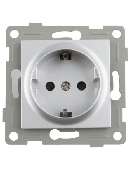 Titanium-Steckdose Onlex 16A 250V einbauen