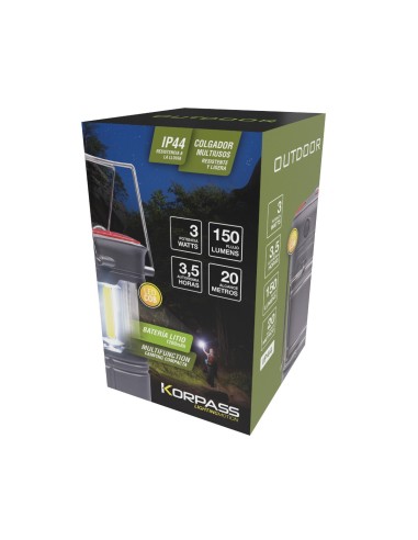 Rechargeable LED Korpass Camping Lantern 3W