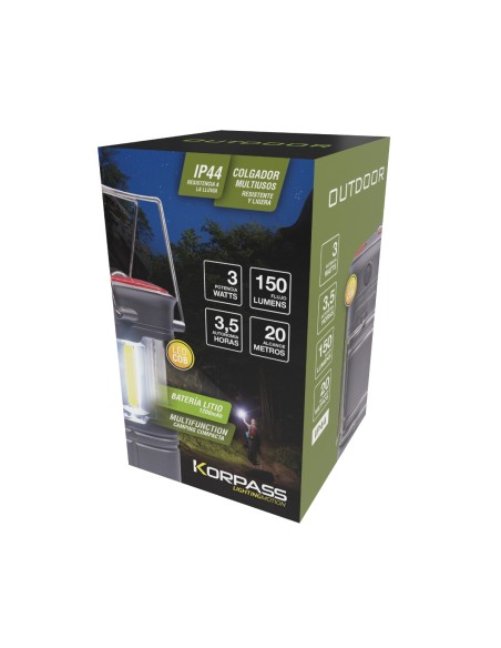 Rechargeable LED Korpass Camping Lantern 3W