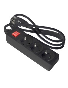Base Onlex Noir 3T Câble/Interrupteur 5MT