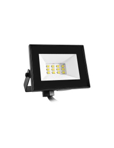 Flat LED Projector Matte Black 10W Neutral