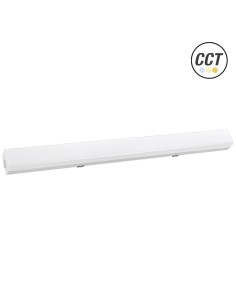 Écran LED Matel Rectangulaire 40W 120cm CCT Ajustable