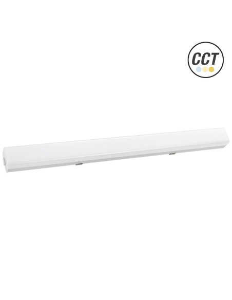 Tela LED Matel Retangular 40W 120cm CCT Ajustável