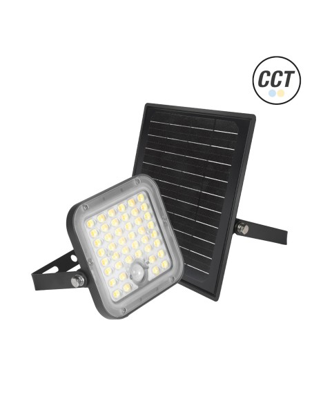 Projetor LED Solar 10W Sensor 1500lm 2CCT IP65