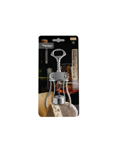 Two-Handed Supreme Chrome Corkscrew